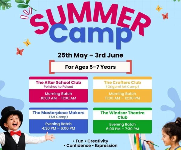 The WIndsor Finishing Academy summer camp in Raj Nagar Ghaziabad