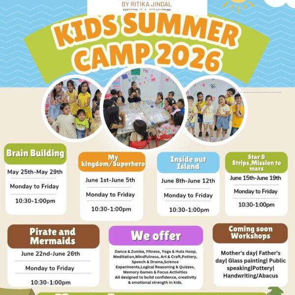 Tap n clap academyThe WIndsor Finishing Academy summer camp in Punjabi Bagh West Delhi