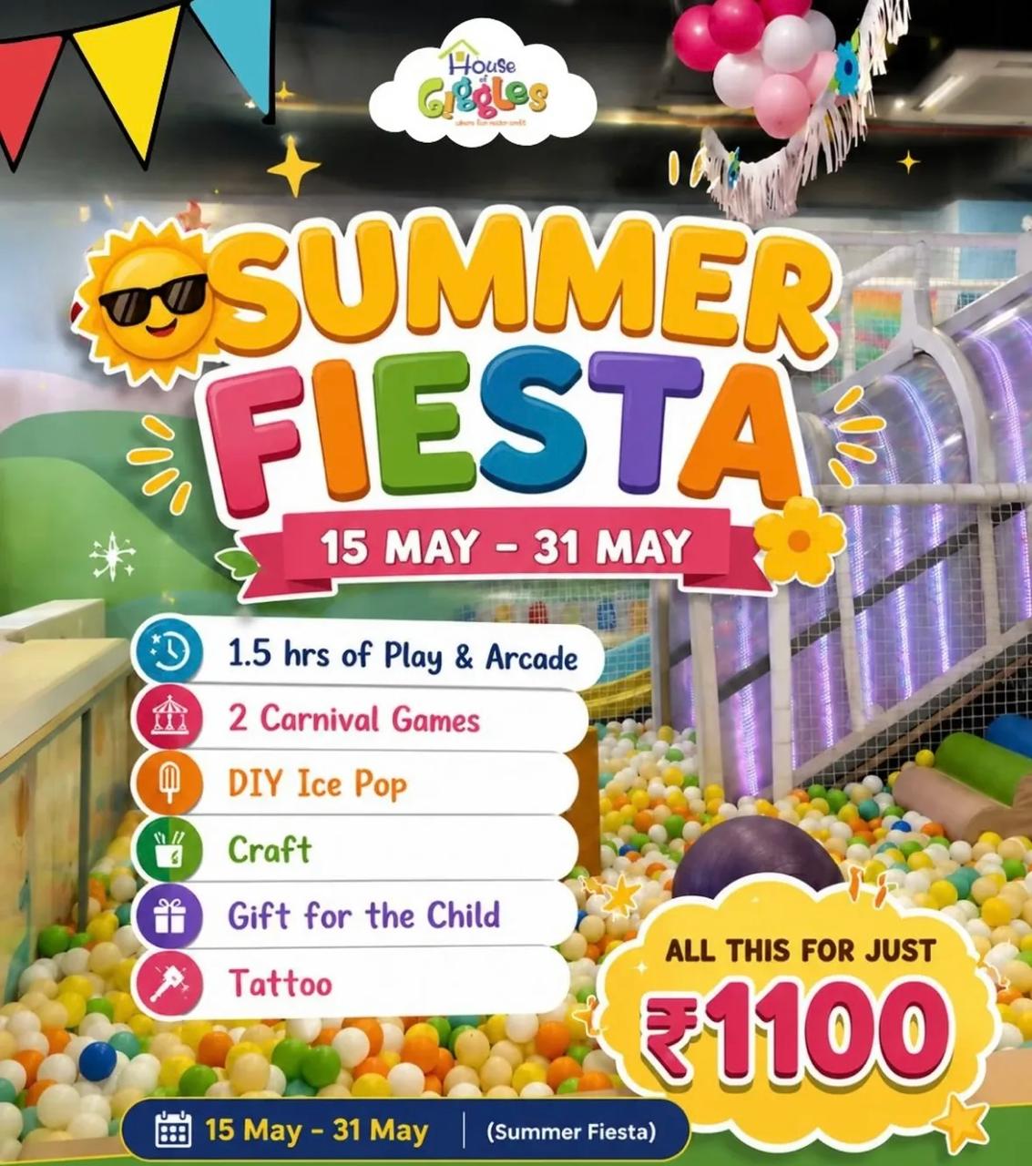 house of giggles summer camp in Ashok Vihar