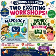 Curious kids club summer camp in Roop Nagar North Delhi