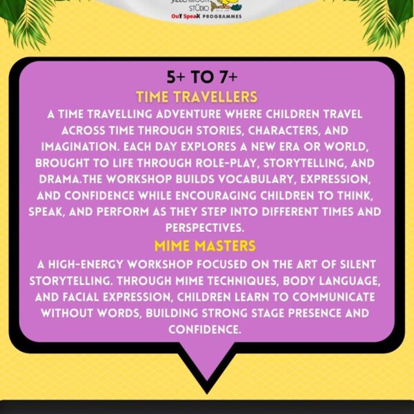 Jabberwocky Summer Camp in Safdarjung enclave South Delhi