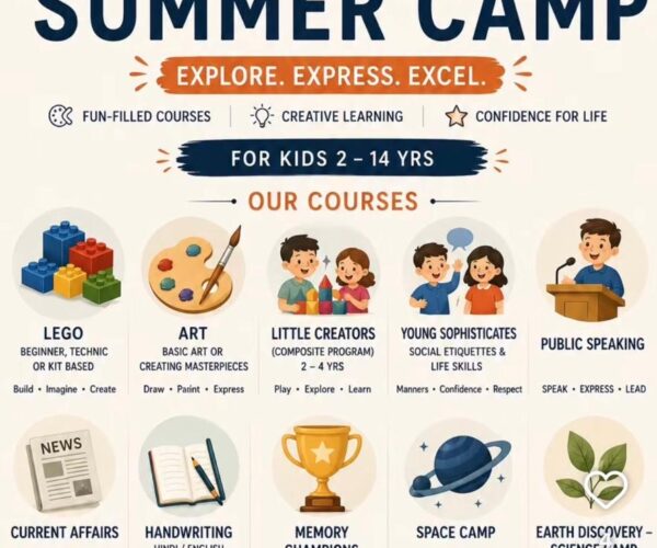 The Learninh brush Summer Camp in South Ex part 2 South Delhi