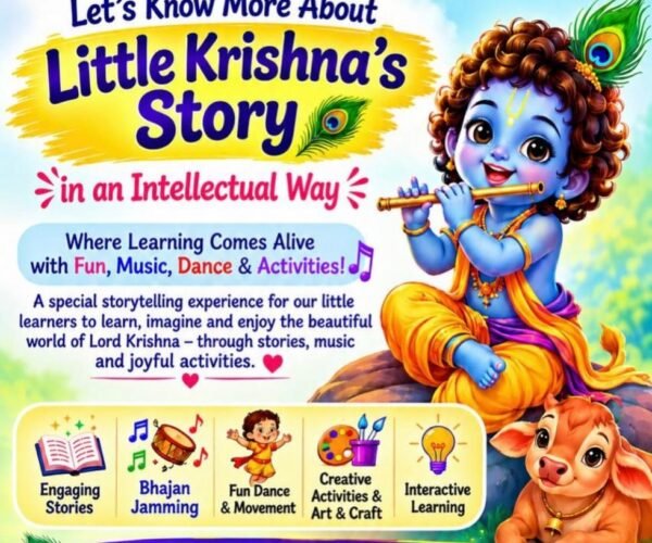 Wonderland Early Learning Centre –  Janamasthami Workshop for Kids in Civil Line North Delhi
