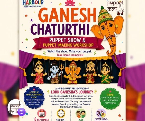 Kids Harbour Ganesh Chaturthi Workshop for kids Hauzkhas South Delhi