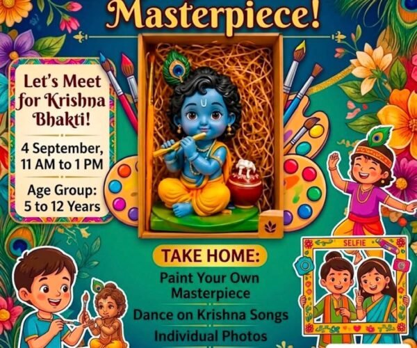 Trip to Tales Janamashtami Workshop for Kids in Sector 26 Noida