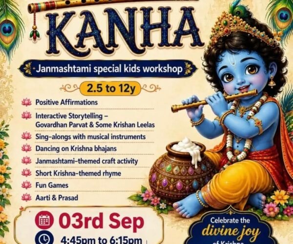 Skilful Minds Janamasthami Work SHop for Kids in Kirti Nagar West Delhi