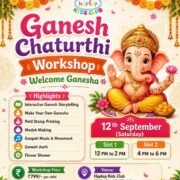 Hap Lap Ganesh Chaturthi Workshop for Kids in Sector 49 Gurgaon