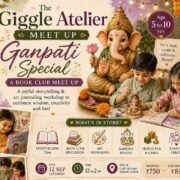 The Giggle Atelier Ganpati Special Book Club Meet Up Event for Kids in Rishabh Vihar East Delhi