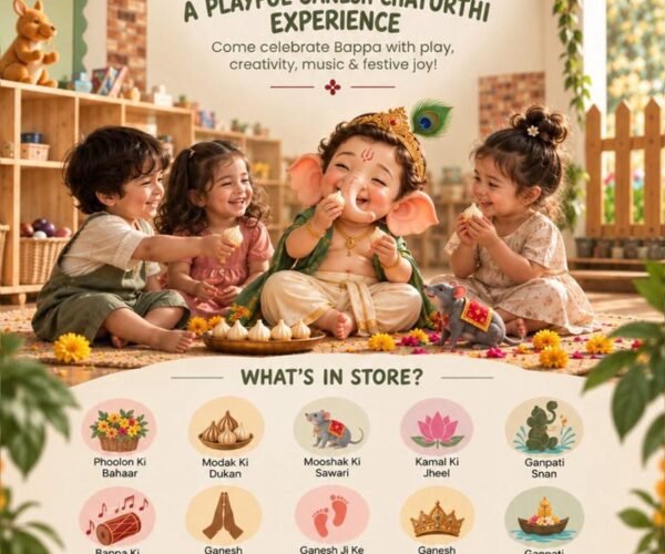 Mulberry Grove Ganesh Chaturthi Workshopfor kids in DLF Phase 1, Sector 26, Gurugram