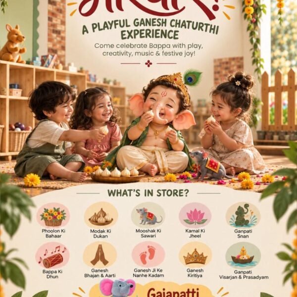 Mulberry Grove Ganesh Chaturthi Workshopfor kids in DLF Phase 1, Sector 26, Gurugram