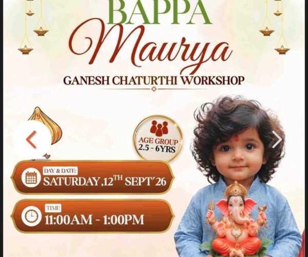 Oxford 360 Ganesh Chaturthi Workshop for kids in East of kailash South Delhi