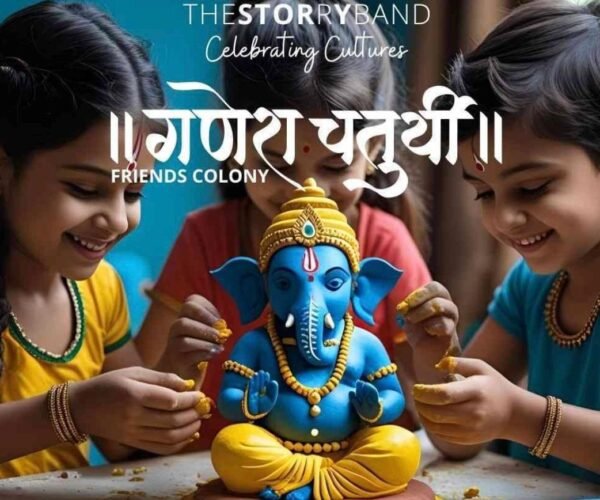 The Storry Band Atelier Ganesh Chaturthi Workshop for kids in New Friends Colony East South Delhi