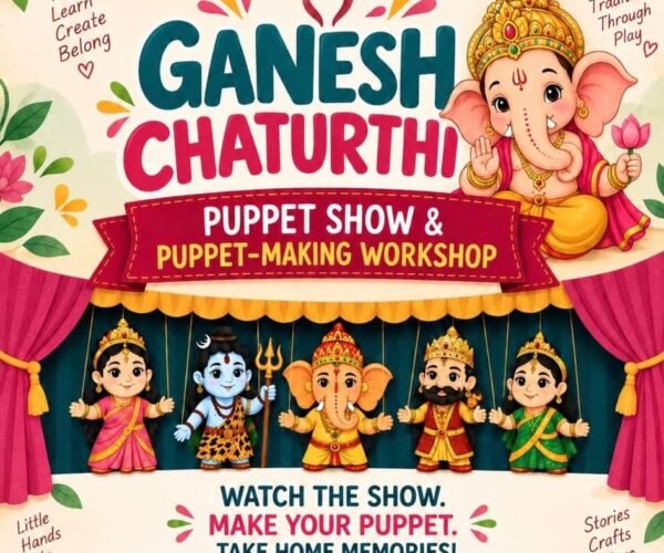 Kids Harbour Ganesh Chaturthi Workshop for kids in Hauzkhas South Delhi