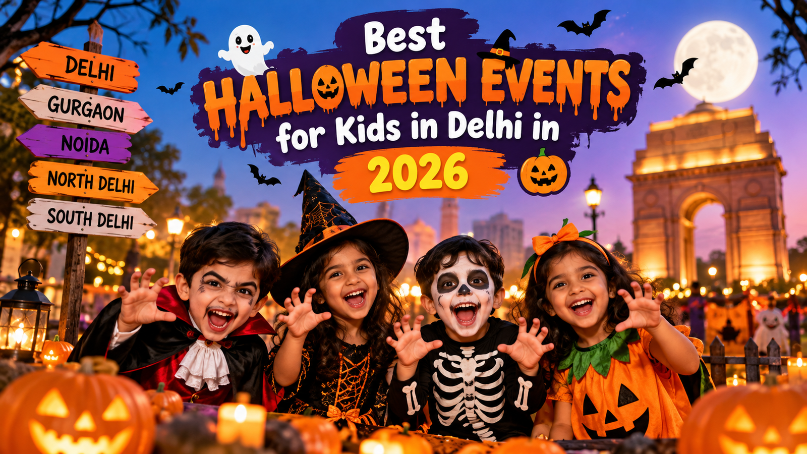 Best Halloween Events for Kids in Delhi in 2026