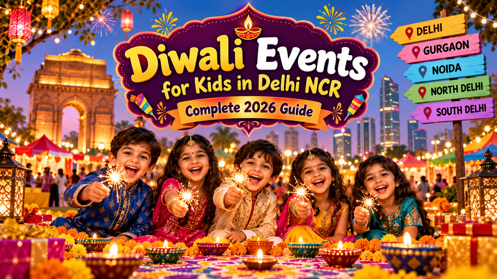 Diwali Events for Kids in Delhi NCR: Complete 2026 Guide