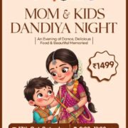 Dandiya for Mmoms and kids sector 104 Noida