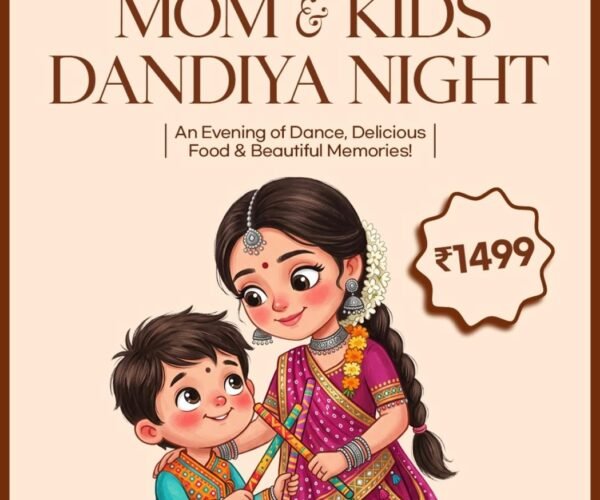 Dandiya for Mmoms and kids sector 104 Noida
