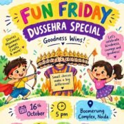 Curious Cartwheels Dussehra Workshop/Events for Kids in Noida