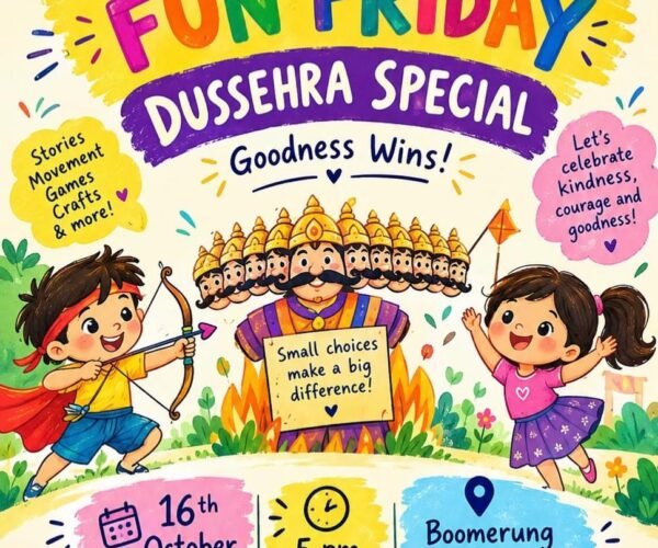 Curious Cartwheels Dussehra Workshop/Events for Kids in Noida