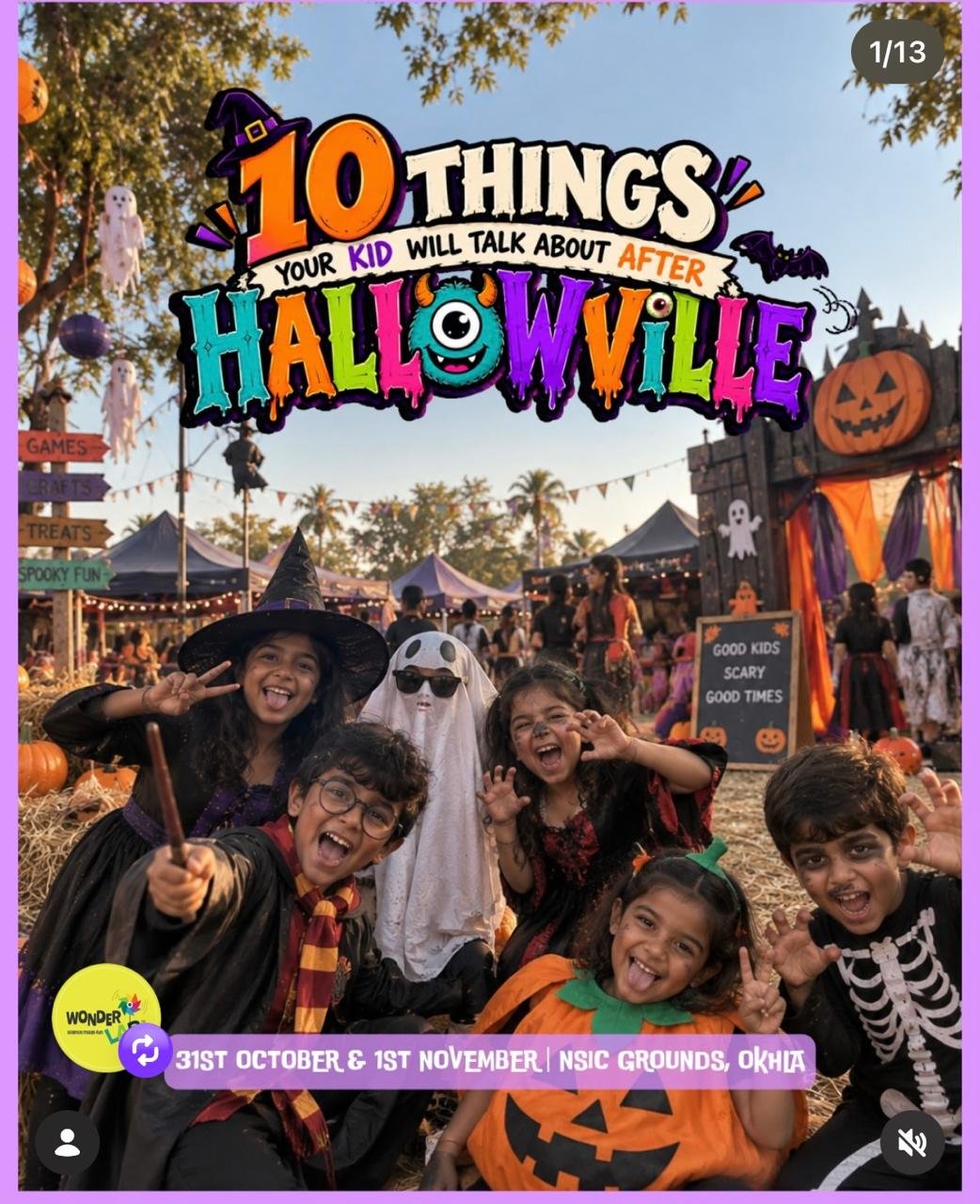 Hallowville Halloween Events for Kids in Oakhla South Delhi - Image 5