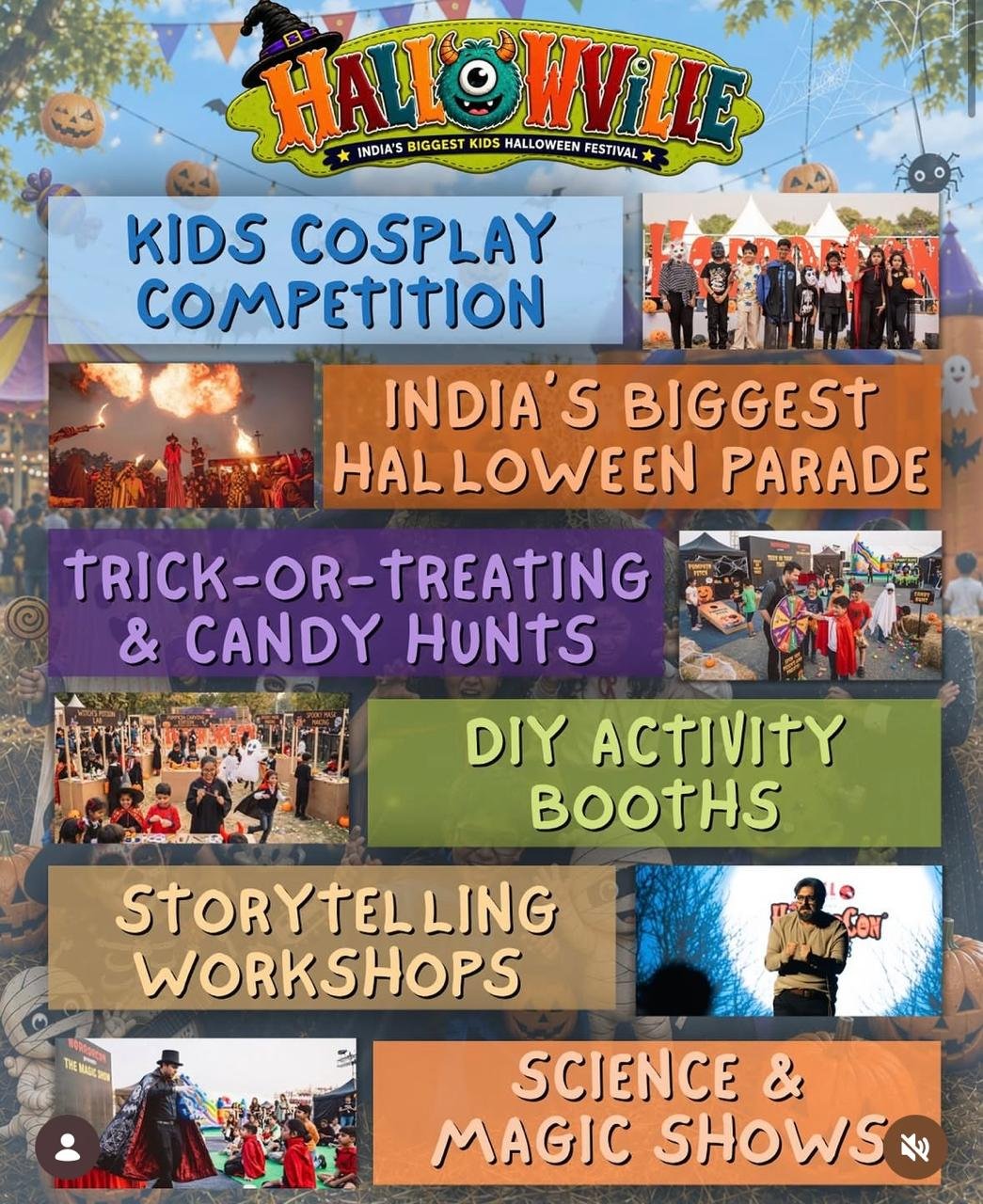 Hallowville Halloween Events for Kids in Oakhla South Delhi - Image 4