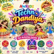 Dandiya For Kids in Saket South Delhi
