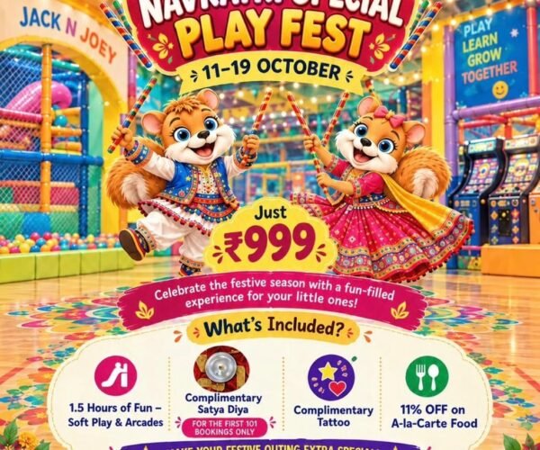 Jack n Joey Navratri Special Play Fest for Kids Ashok Vihar Phse 2 North Delhi