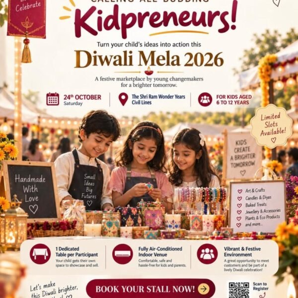 Kidpreneurs Diwali Events Mela for Kids in Civil Lines North Delhi