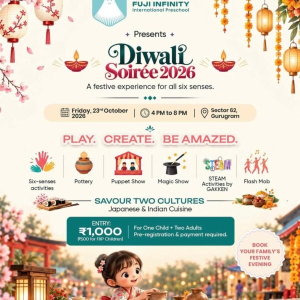 Fuji Infinity - Diwali Soirée event for kids in Sector 62 Gurugram