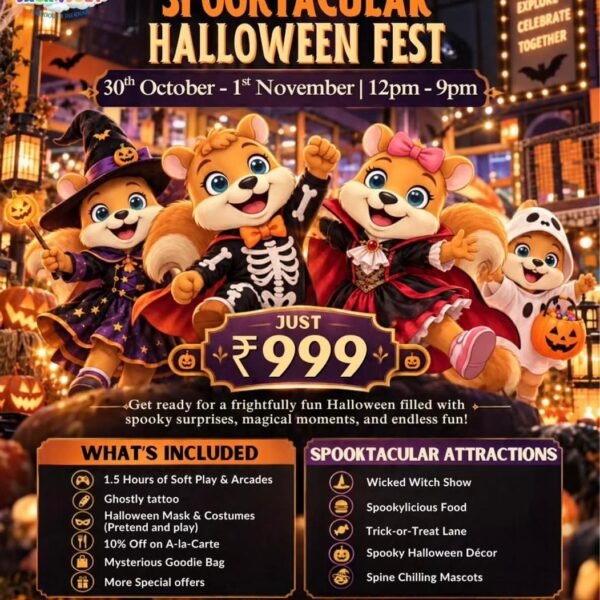 Jack n Joe Spooktacular Halloween Fest Events for Kids in Ashok Vihar Phase 2 North Delhi