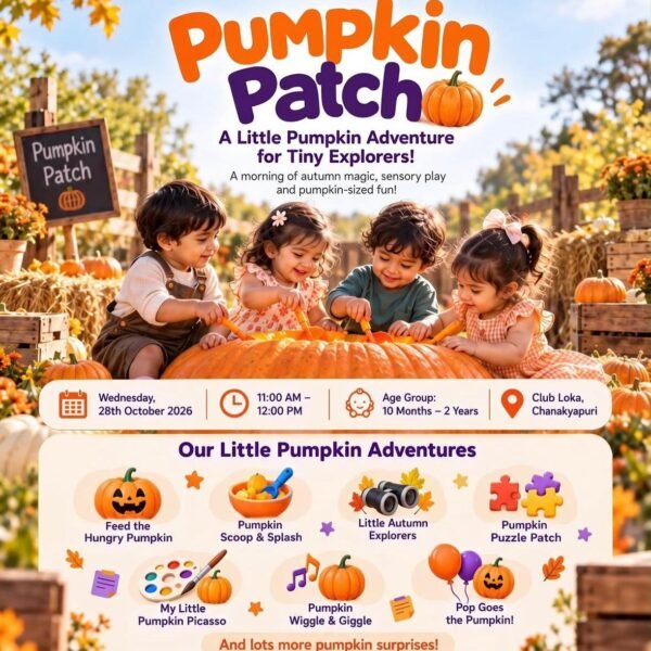Pumpkin Patch Halloween Events for Kids in Gurgaon