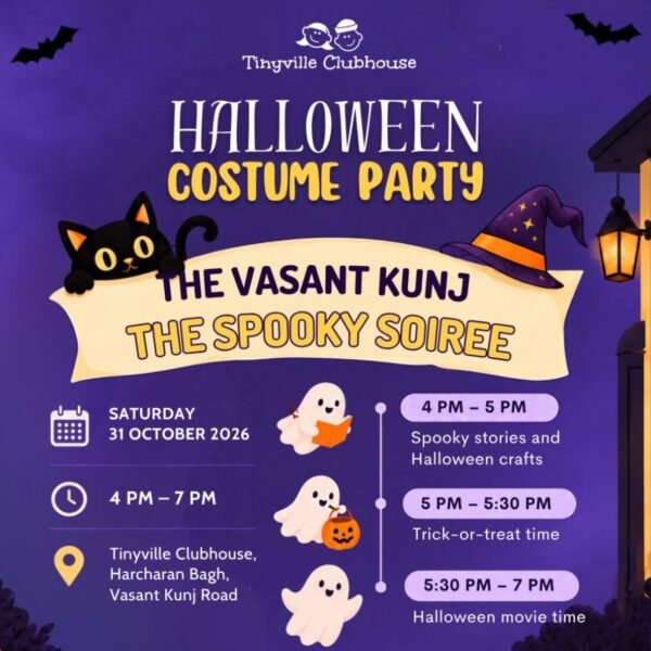 Halloween Costume Party for Kids in Vasant Kunj South Delhi