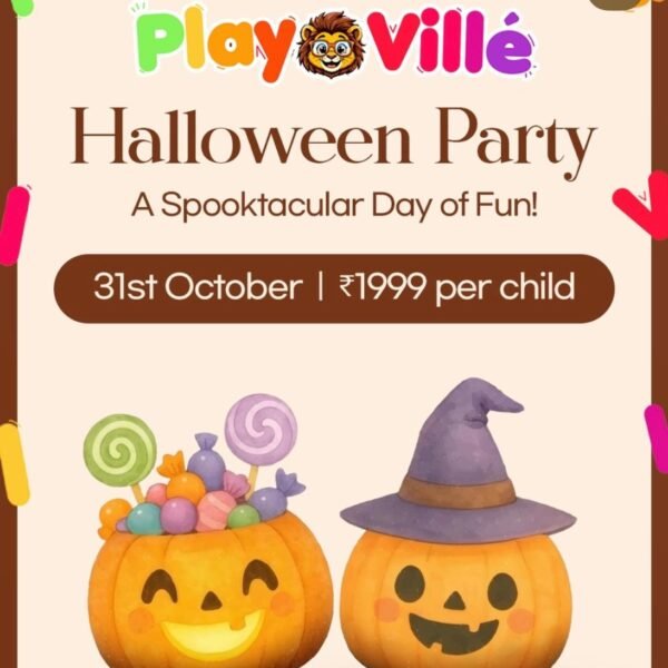 Playville Halloween Events for kids Model Town North Delhi